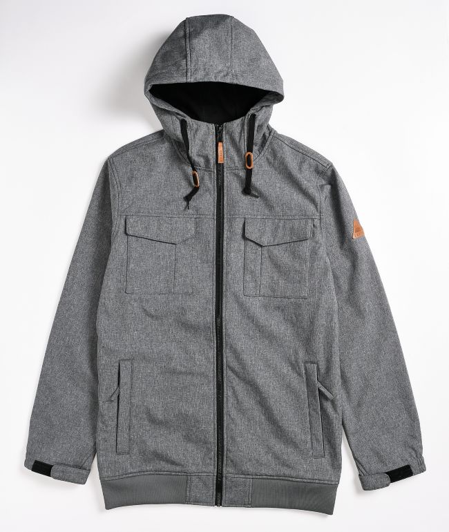 Empyre Blizzard Grey 10K Snowboard Jacket
