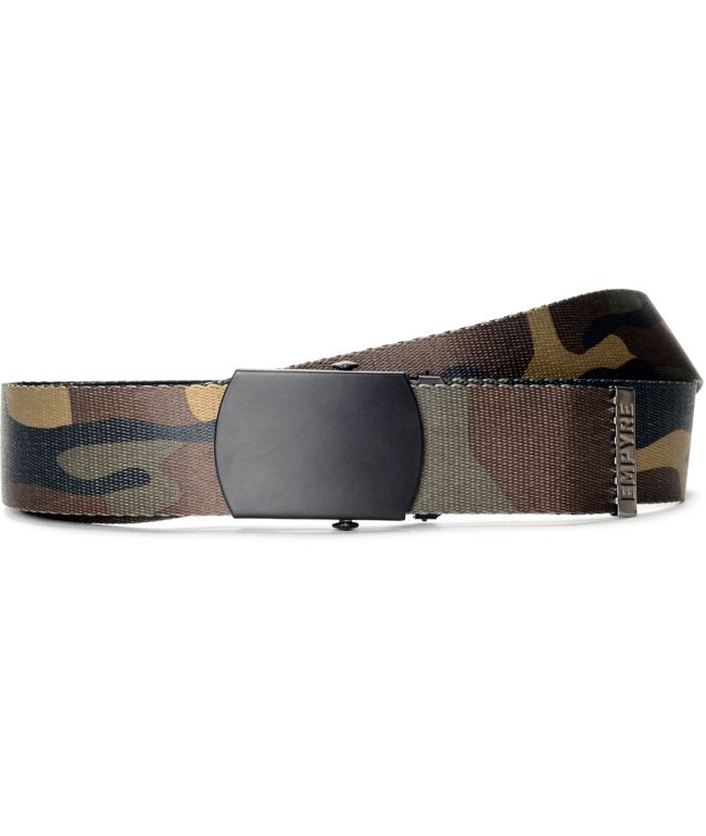 camo web belt