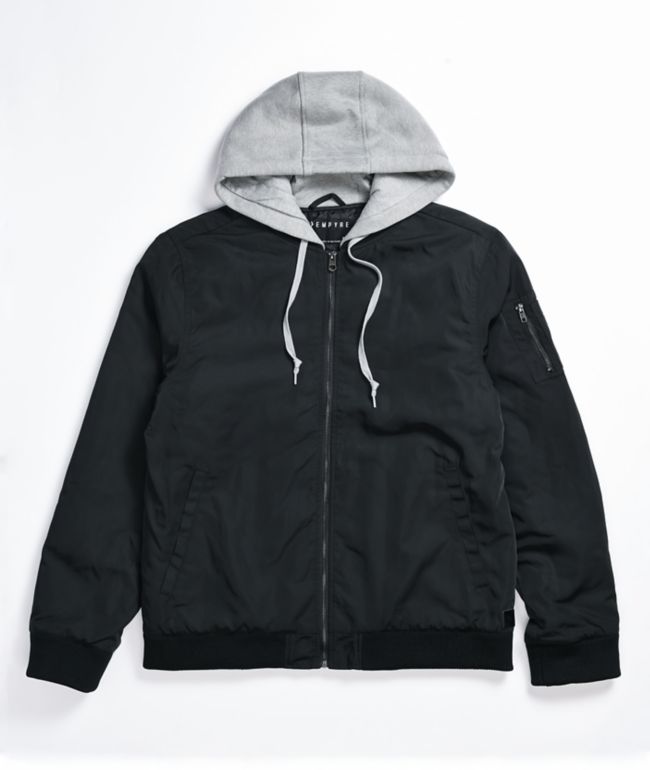 Empyre Distortion chaqueta bomber negra