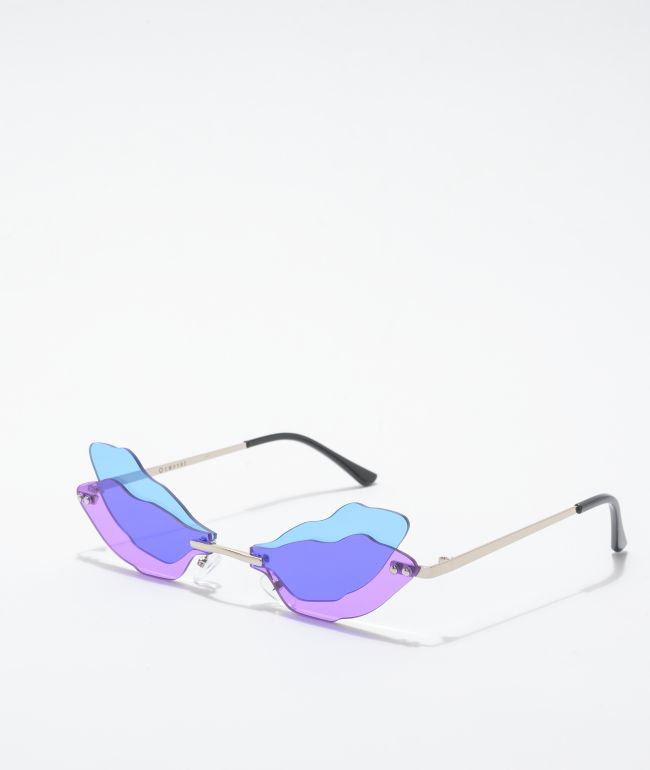 Empyre Dragonfly Purple Sunglasses 
