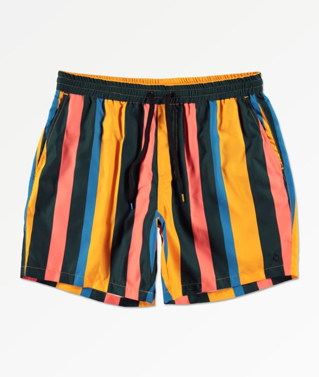 Empyre Floater Striped Board Shorts 