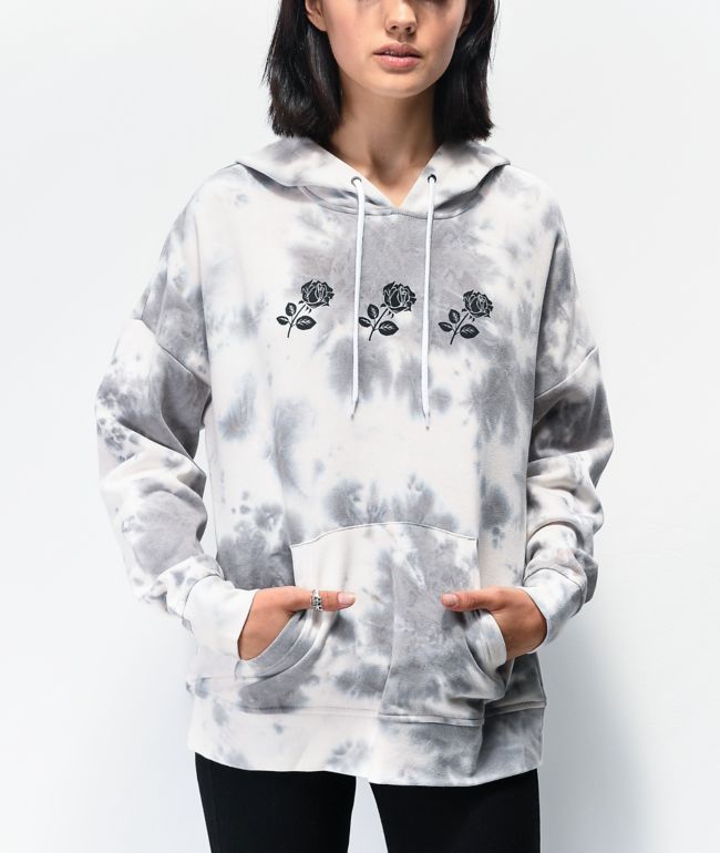 grey tie dye sweatshirt