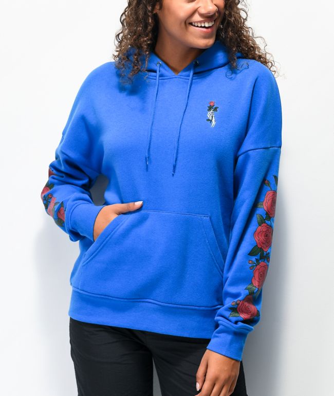 zumiez rose hoodie