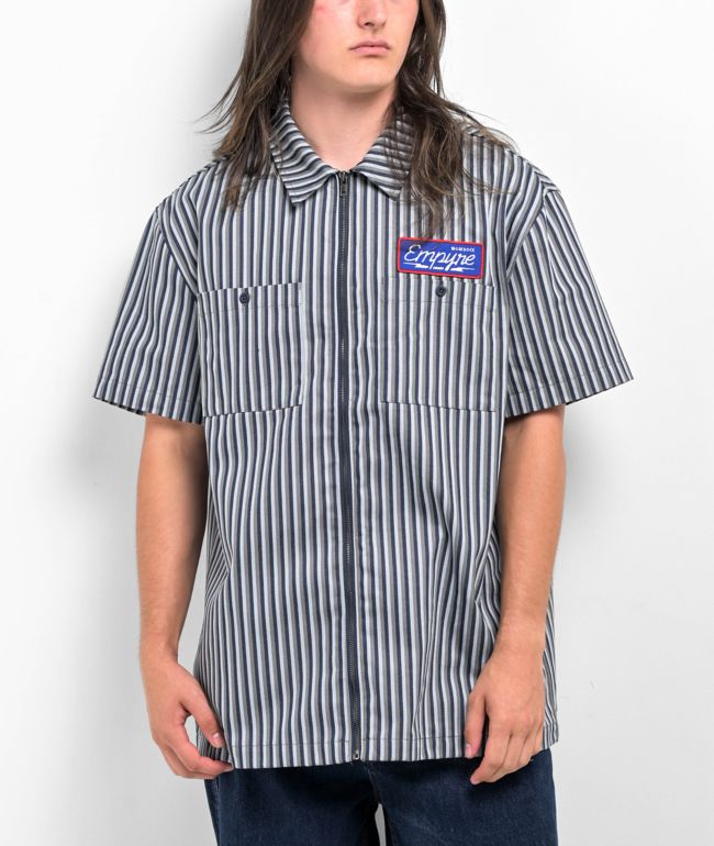 Empyre Glen Blue Stripe Work Shirt