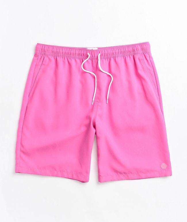Empyre Grom Shorts de tabla rosa brillante