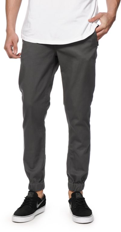 Empyre Jag Charcoal Twill Jogger Pants