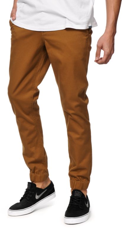 Empyre Jag Tobacco Twill Jogger Pants