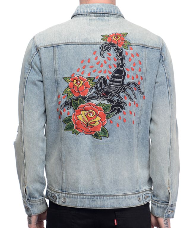 zumiez jean jacket