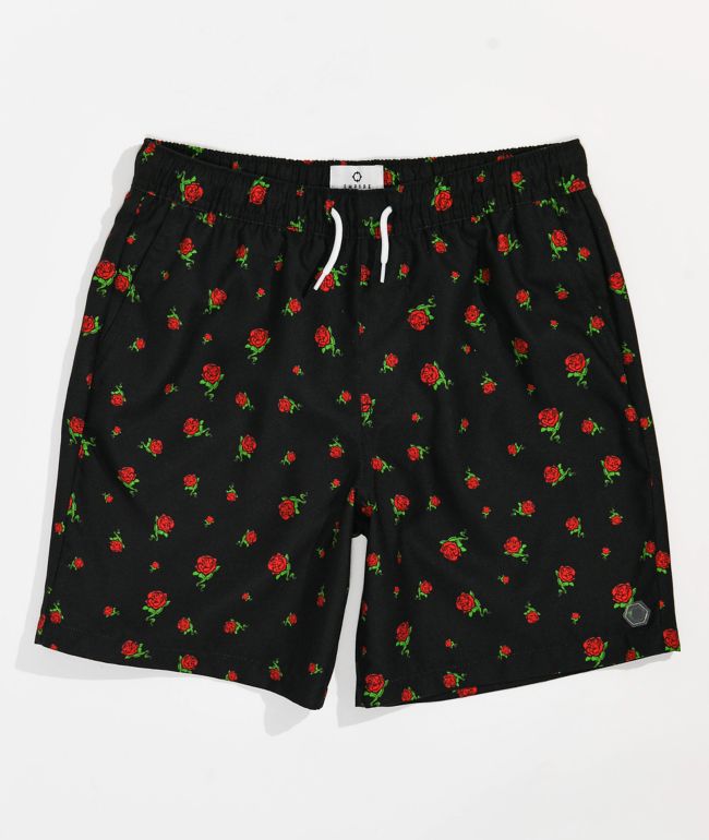 Empyre Kids' Grom Roses Board Shorts