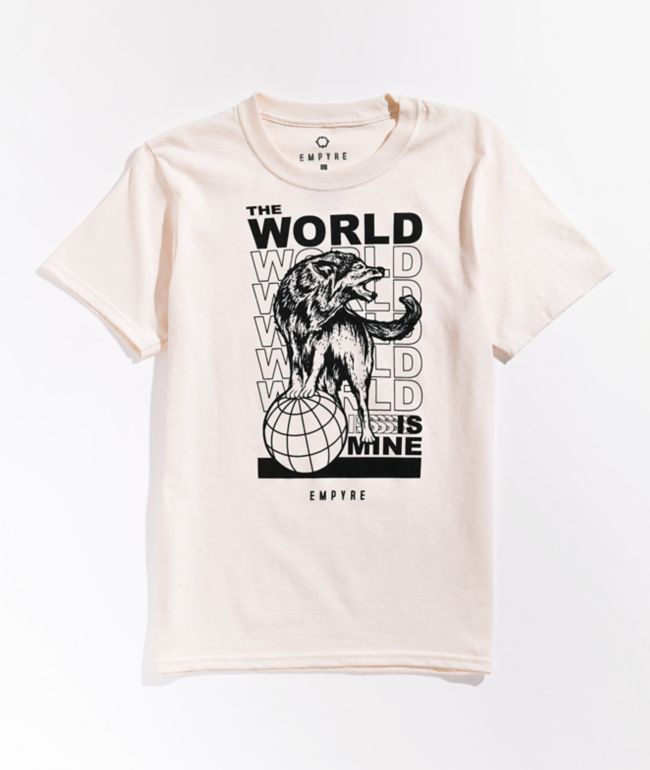 Empyre Kids' World Is Mine Cream T-Shirt