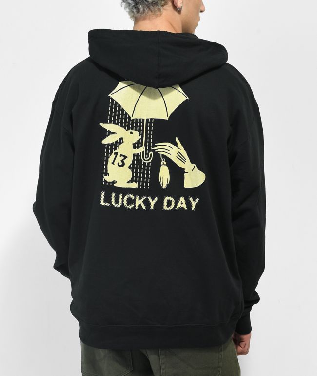 Empyre Lucky Day Black Zip Hoodie