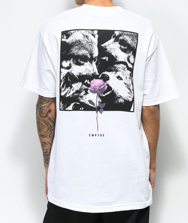 Empyre Lupi Rose White T-Shirt