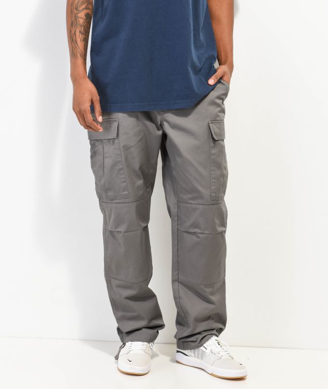Empyre Medium Grey Corduroy Cargo Skate Pants