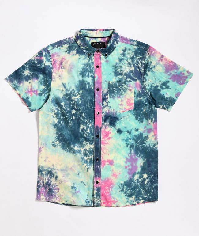 Button up tie dye shirts Outlet