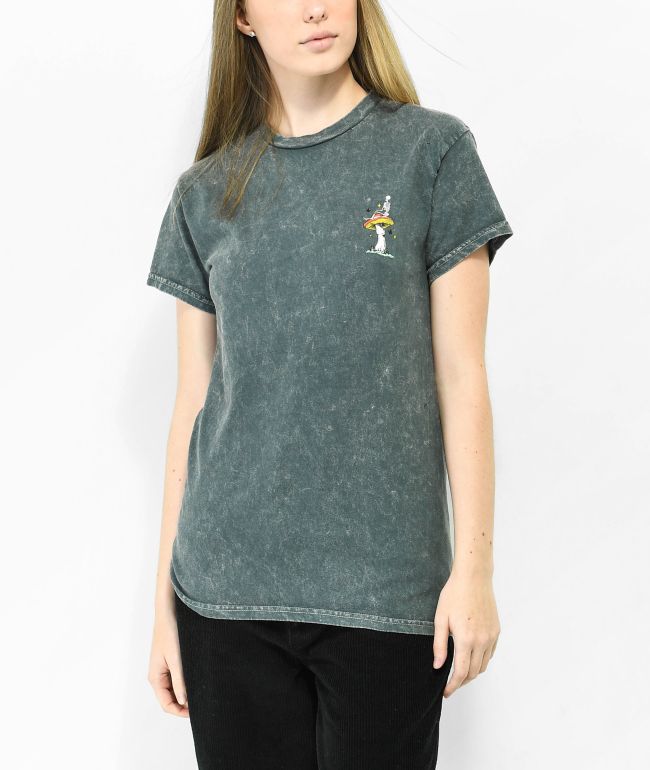 Empyre Nature Heals Black Wash T-Shirt