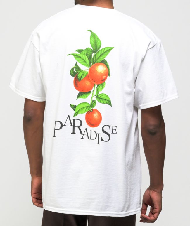Empyre Orange Paradise camiseta blanca