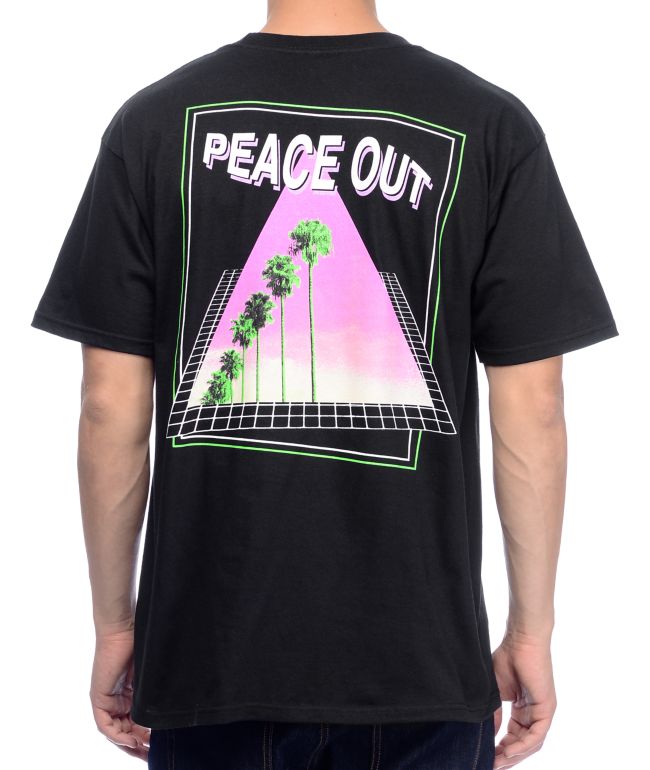 Peace out t shirt clearance
