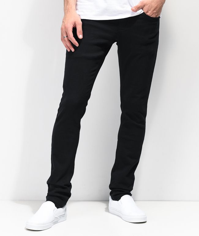 Empyre Recoil EXT Stretch Black Skinny Jeans