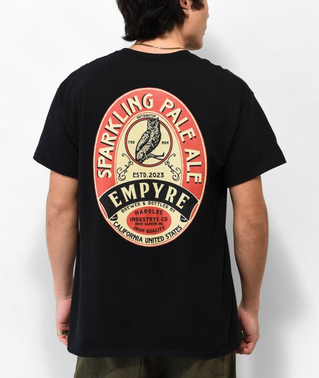 Empyre Sparkling Pale Ale Black TShirt