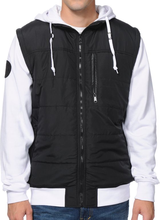 hoodie vest jacket