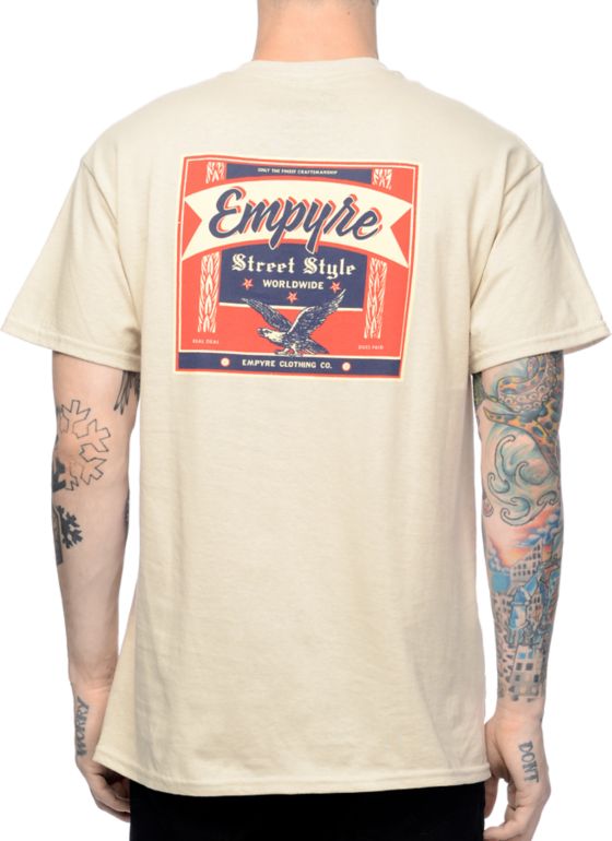 Empyre Street Style Sand T-Shirt