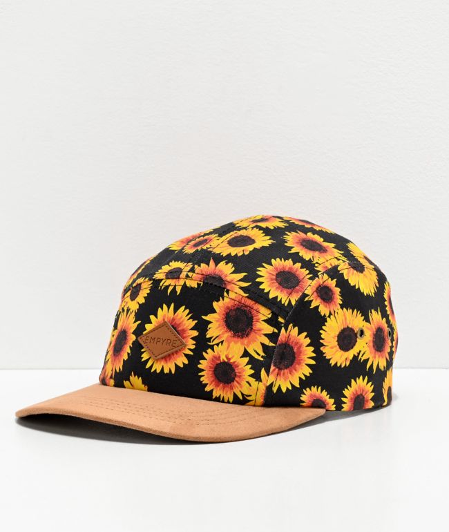 Empyre Talia Black 5 Panel Strapback Hat Zumiez