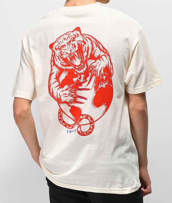 Empyre Tiger S World Cream T Shirt Zumiez Ca