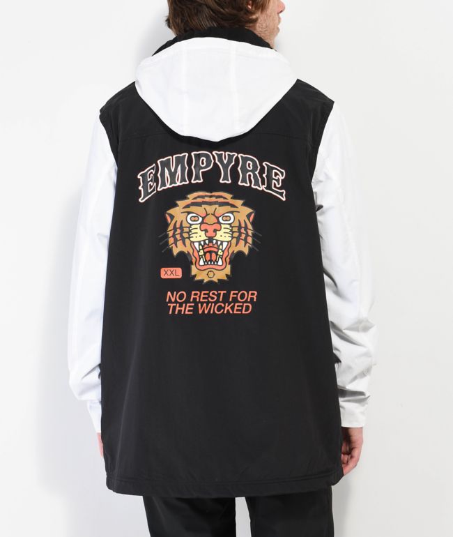 Empyre Tygor Black & White 10K Snowboard Jacket