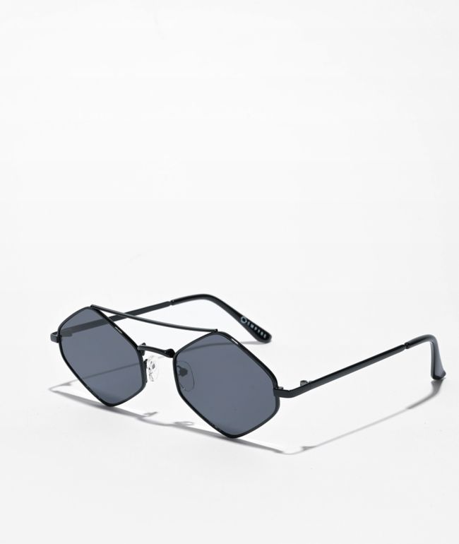 Empyre Wired Black Smoke Sunglasses