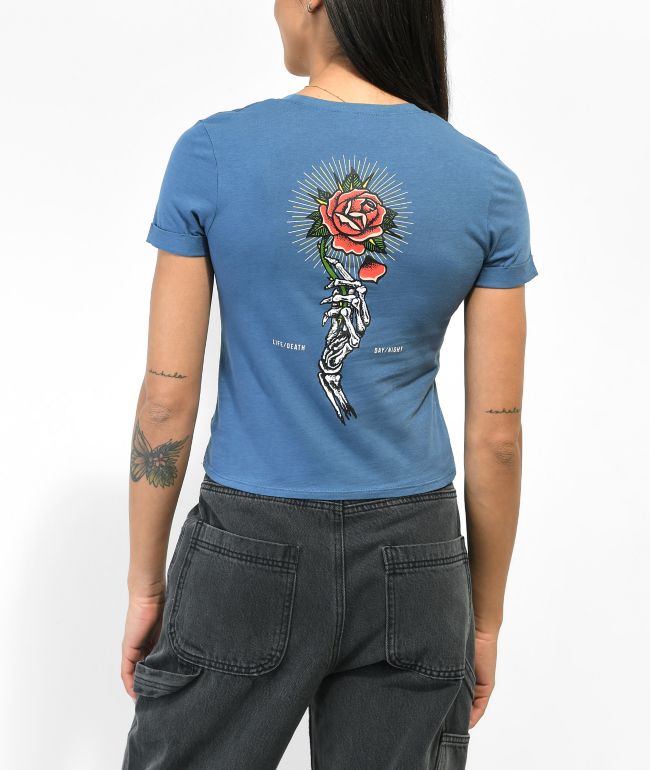 Empyre Yohanna Rose Blue Horizon T-Shirt