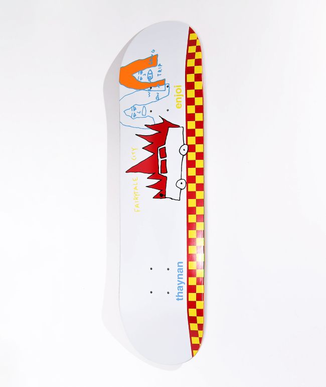 Enjoi Skateboard Deck Thaynan Early Bird 8.0" x 31.5" 