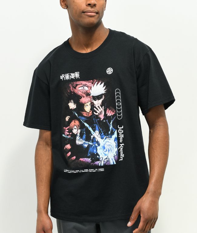 Episode x Jujutsu Kaisen Cover camiseta negra