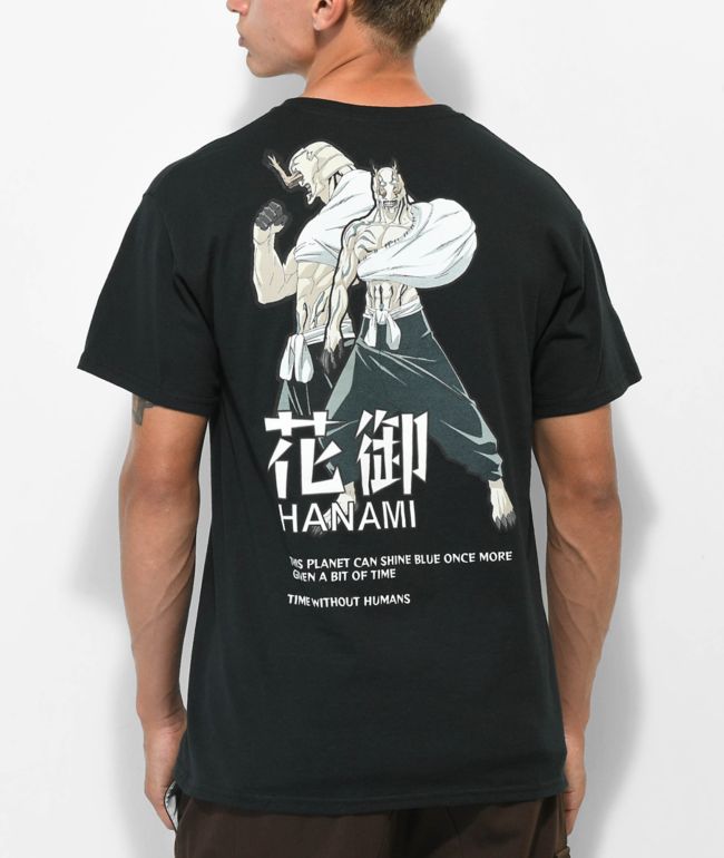 Episode x Jujutsu Kaisen Hanami Black T-Shirt