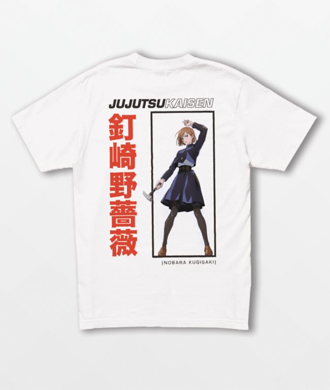 Episode x Jujutsu Kaisen Nobara Hammer White T-Shirt