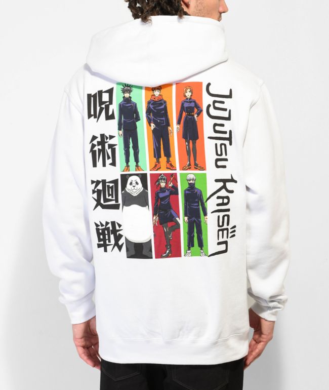 Episode x Jujutsu Kaisen Team Tokyo White Hoodie