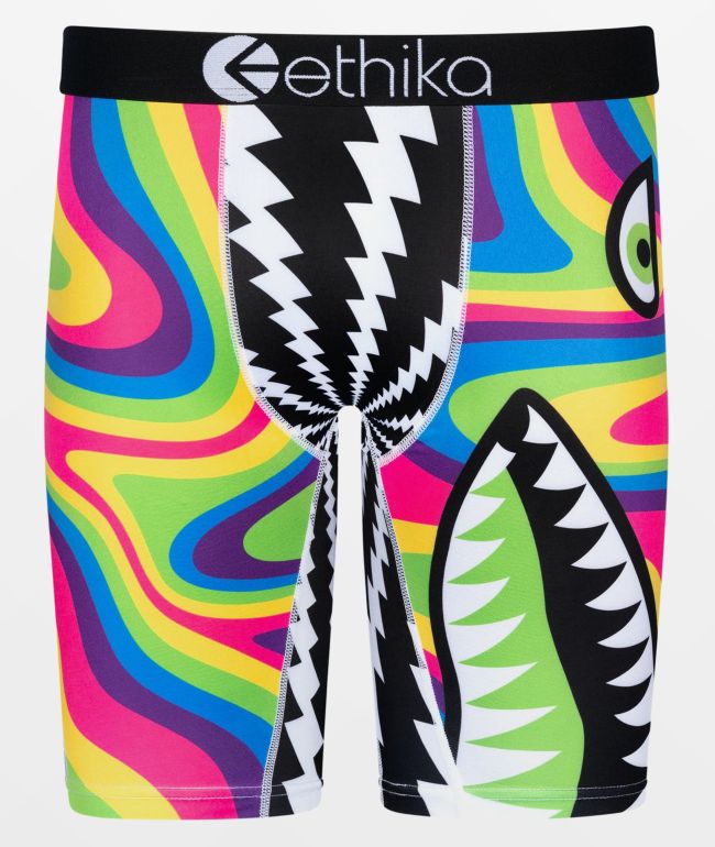 Ethika Abstract Bomber Boxer Briefs
