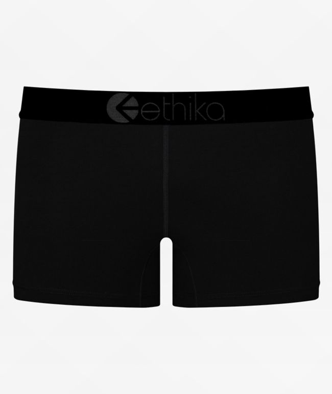 Ethika Neo Garden Blue Staple Boyshort Underwear