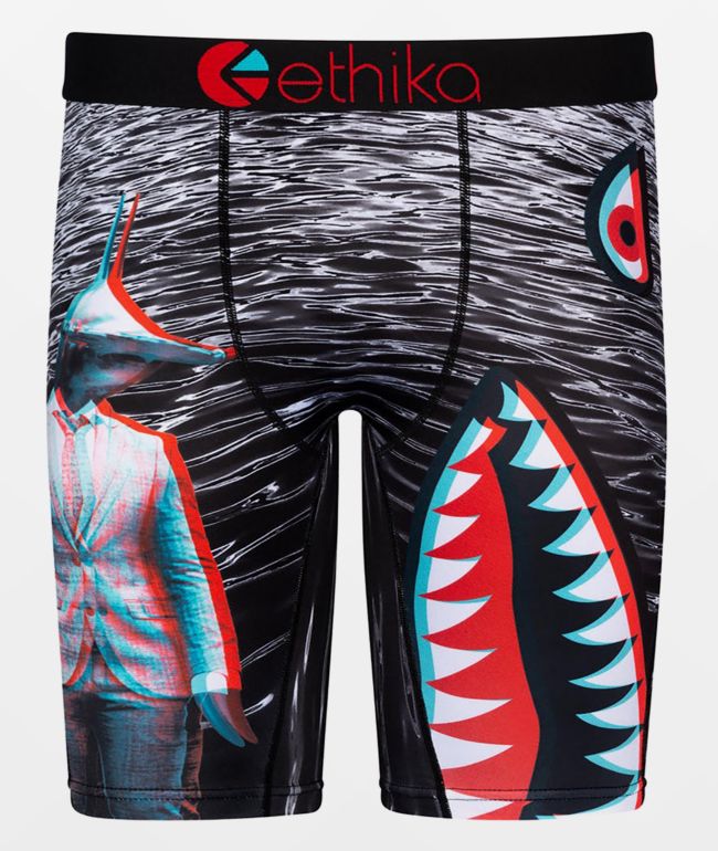 Ethika Bomber 3D Suit Grey Boxer Briefs