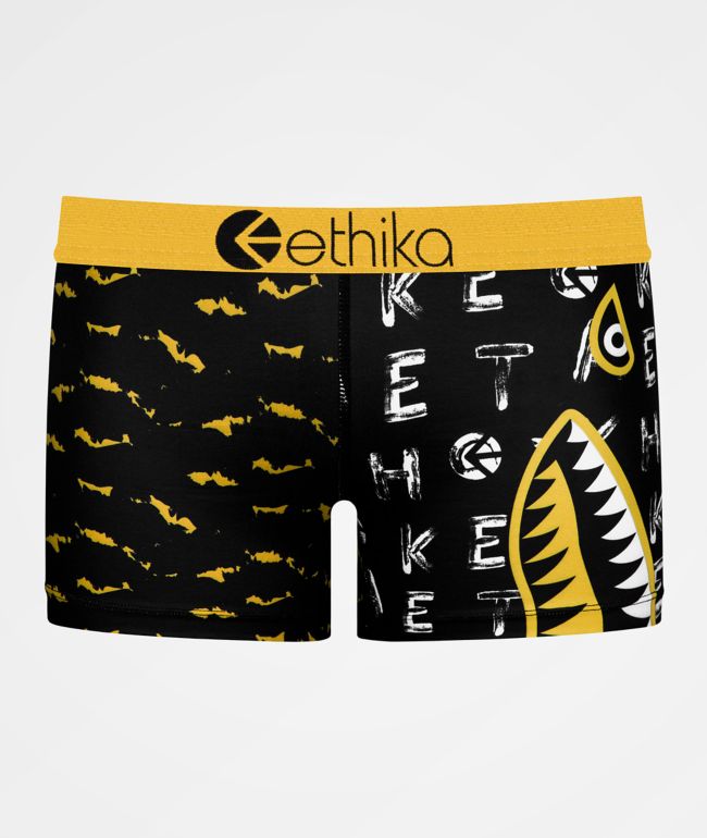 Ethika Bomber Word Finder Boyshort Underwear