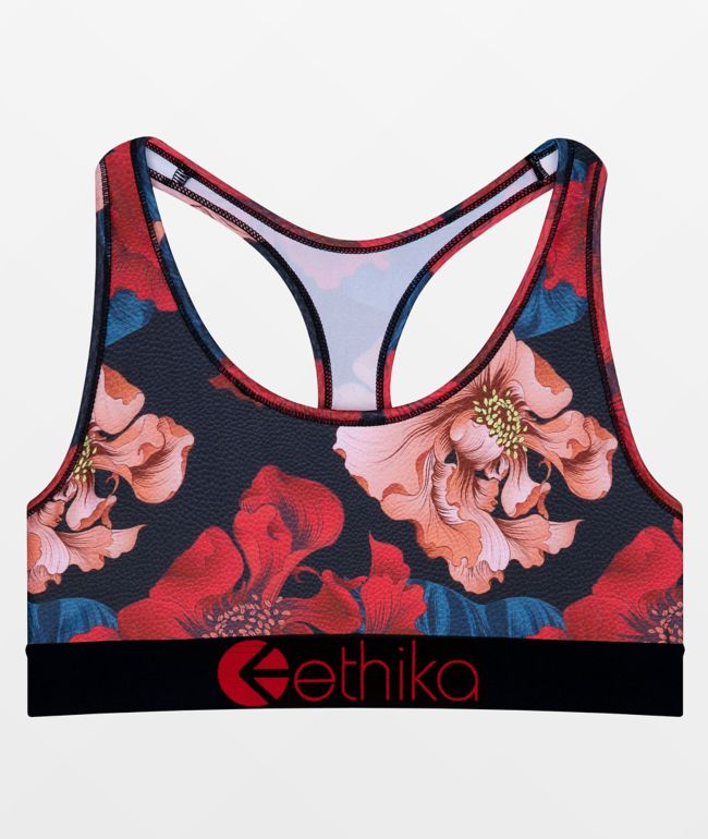 Ethika Crimson Sports Bra 