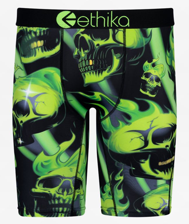 Ethika x Natanael Cano Heart Of Gold Black Boxer Briefs