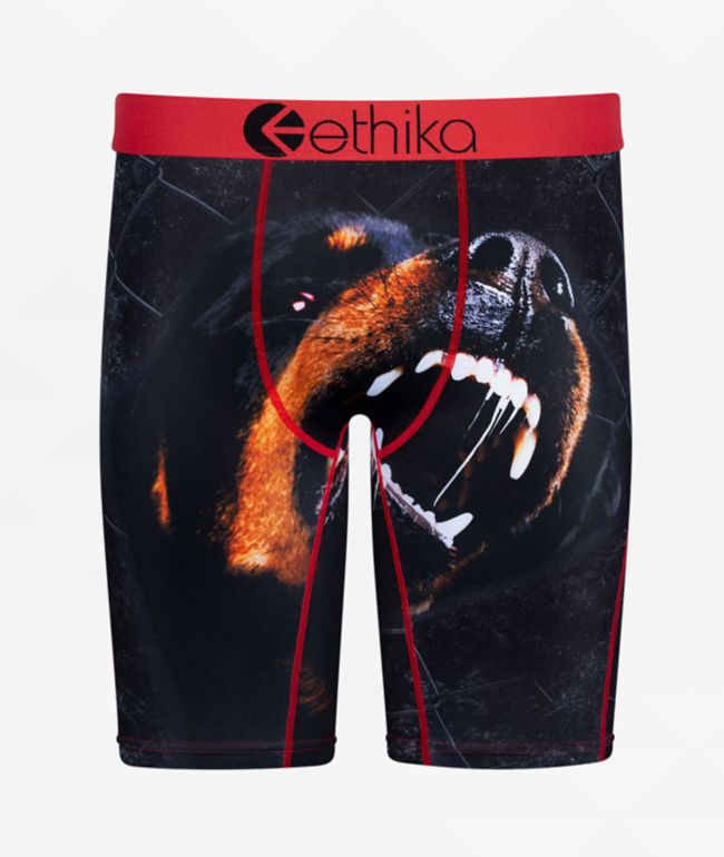 Ethika Kids Get At Me Red Boxer Briefs