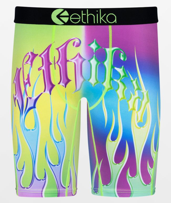 Ethika Bossquiat Herren-Boxershorts - Lockere Passform Baumwolle