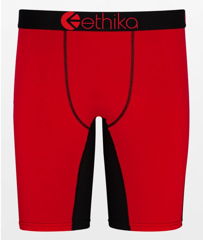 Ethika Patriot Red Boxer Briefs | Zumiez