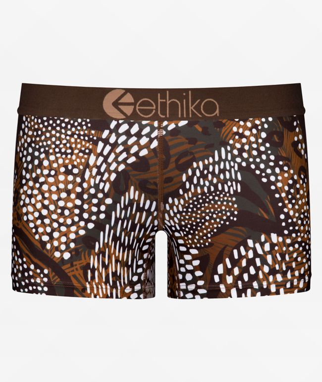 Ethika Safar'e Staple Brown Boyshort Underwear