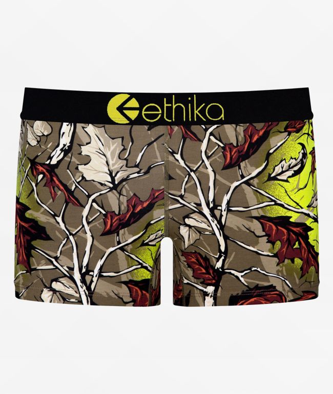 Ethika Spray Tree Staple Boyshort Underwear