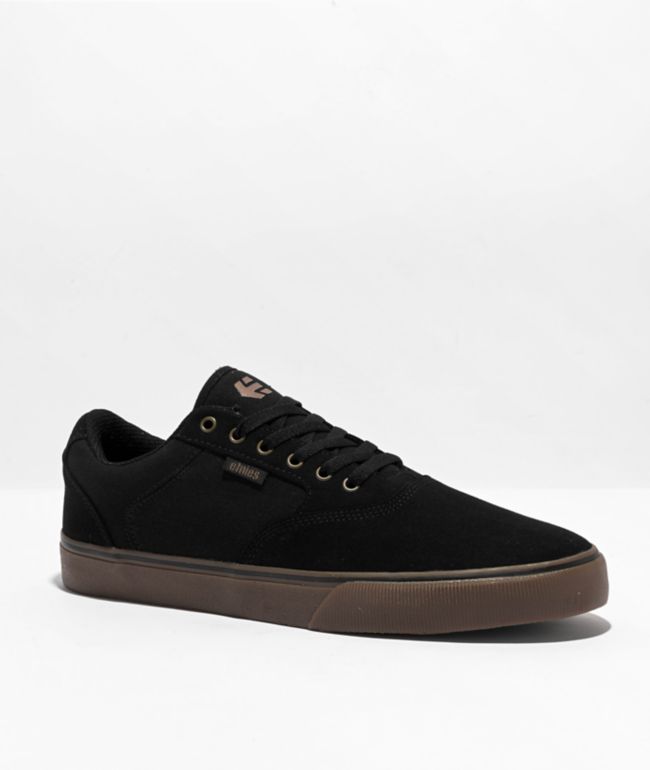 Etnies Kingpin Black, Dark Grey & Gum Skate Shoes