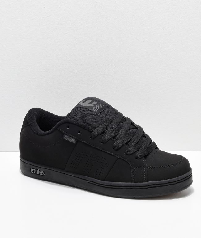 Etnies Kingpin Black & Black Skate Shoes
