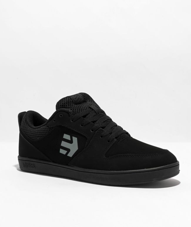 Etnies Fader Black & Gum Skate Shoes