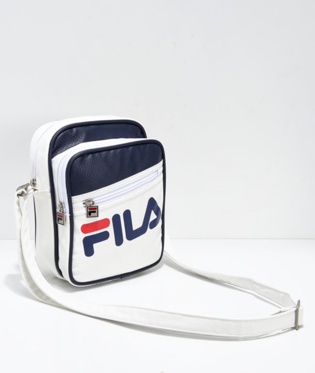 fila shoulder bag white